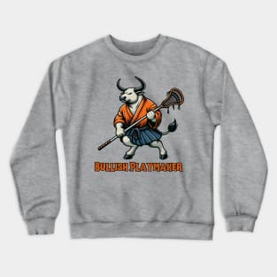 Lacrosse bull Crewneck Sweatshirt